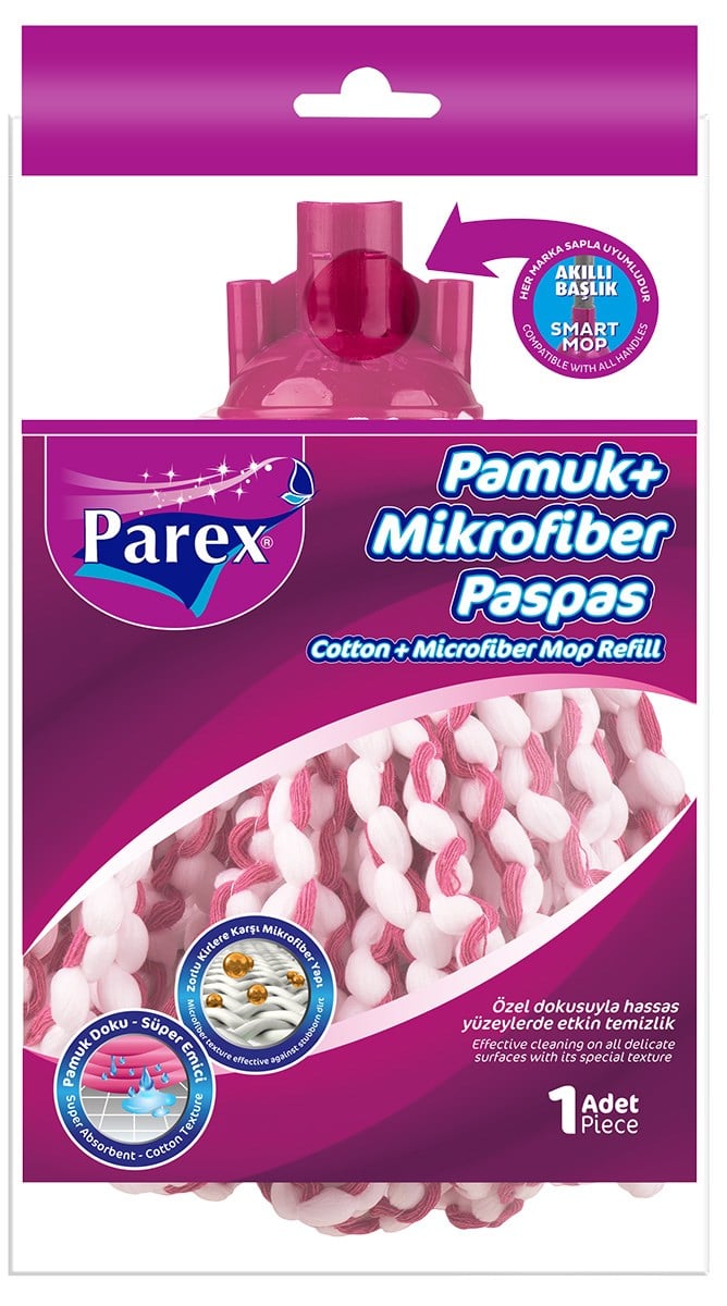 PAREX PAMUK+ MIKROFIBER PASPAS 