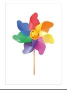 Rüzgar Gülü 20 Cm-87201