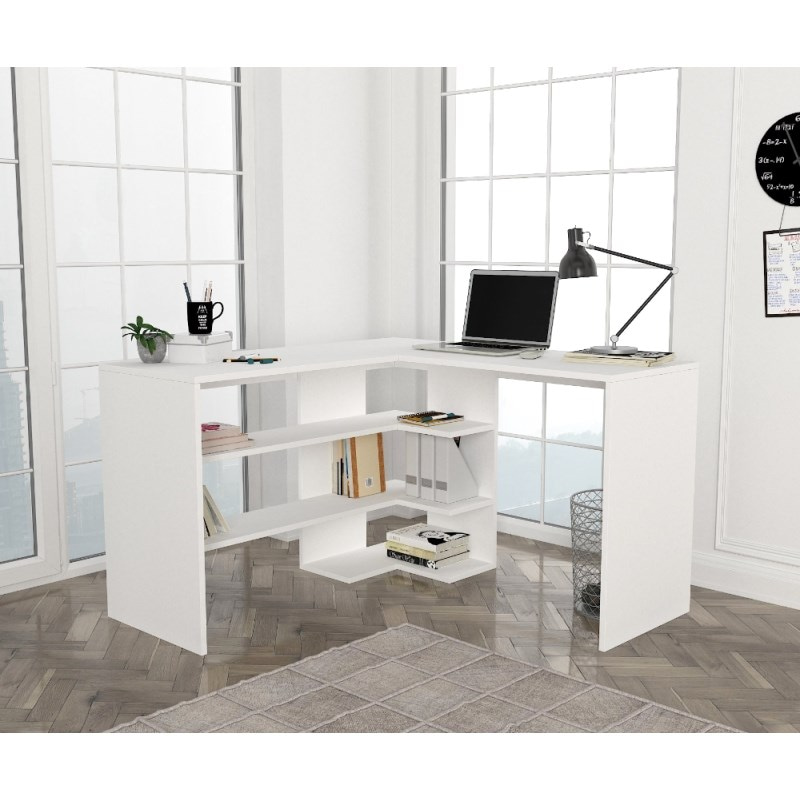 Stylo Calisma Masasi Beyaz 1200X1200X738 Mm