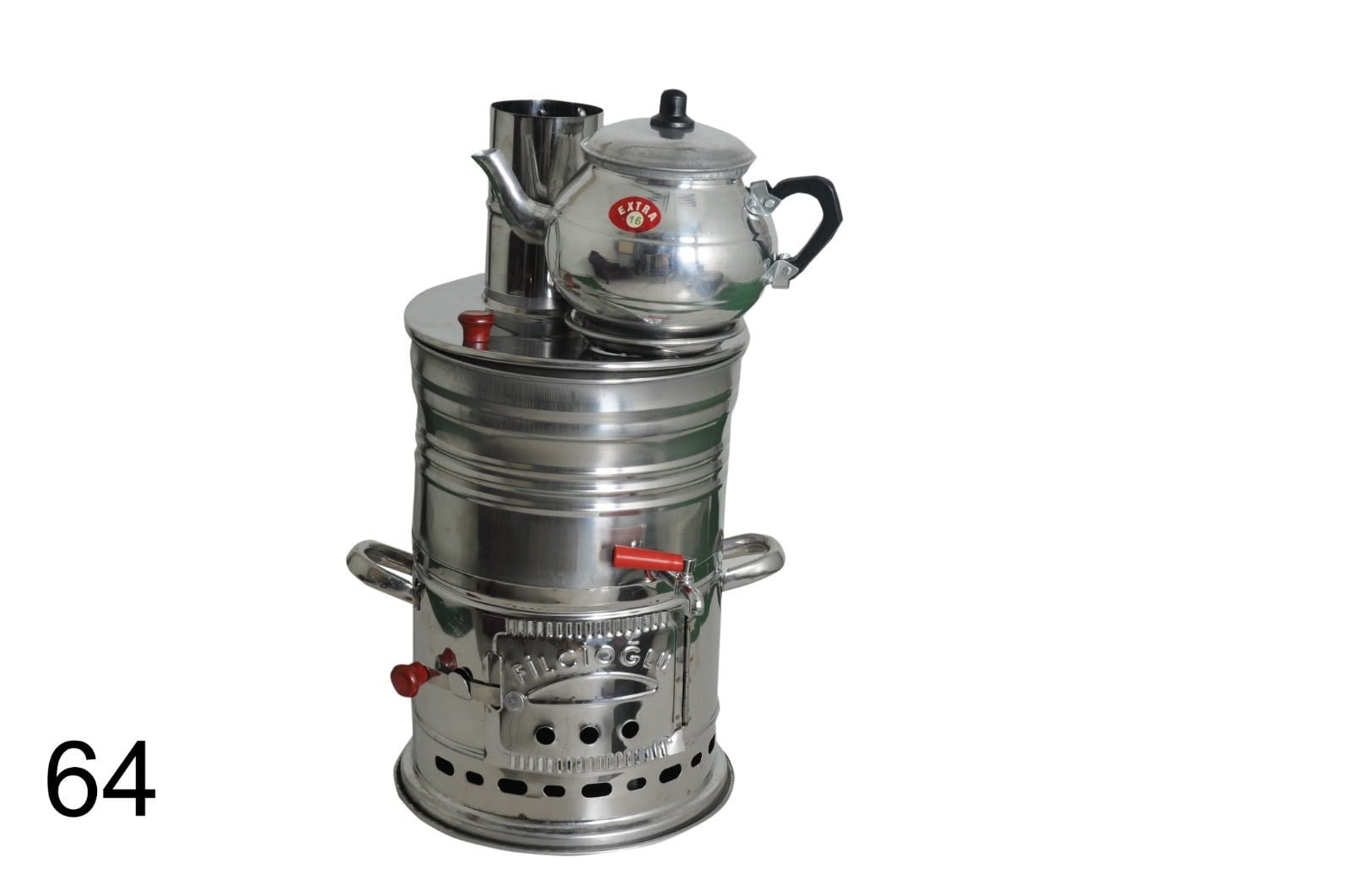 Tek Musluk Semaver 3.5 Lt 35 Cm X 23 Cm X 23 Cm