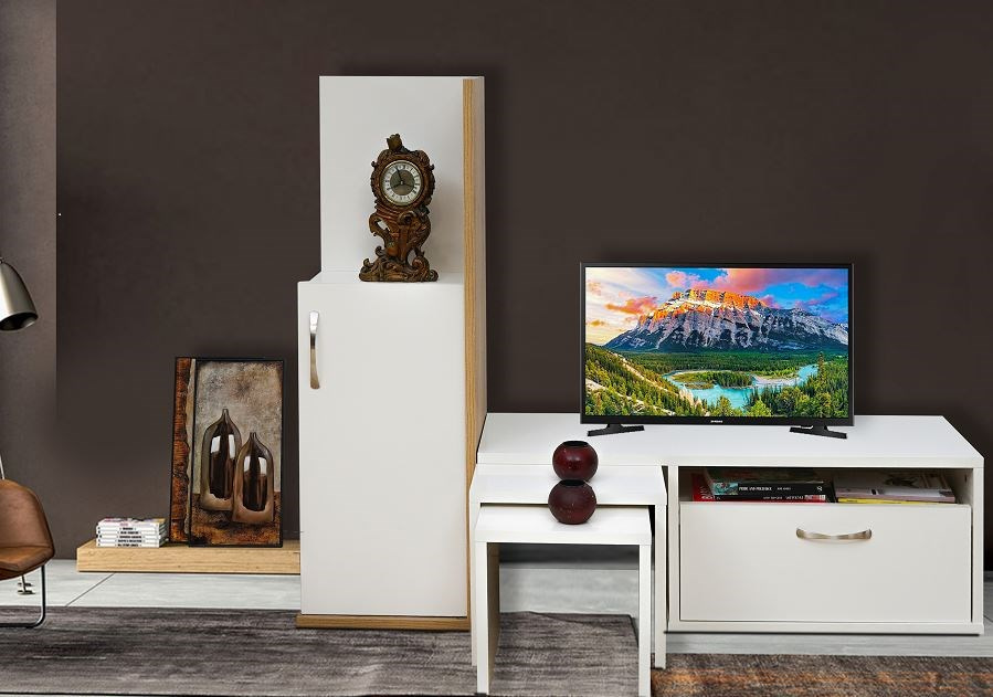 Tv Unitesi 121*31*93Cm Cadiz Parlak Aytasi Dayne