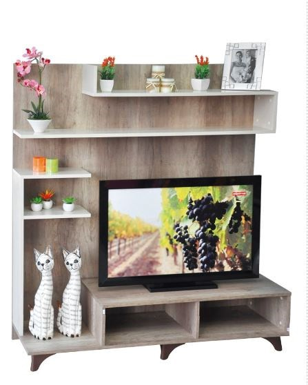Tv Unitesi Faba Alaska Parlak Vizon 150*46,3*157,7 Cm