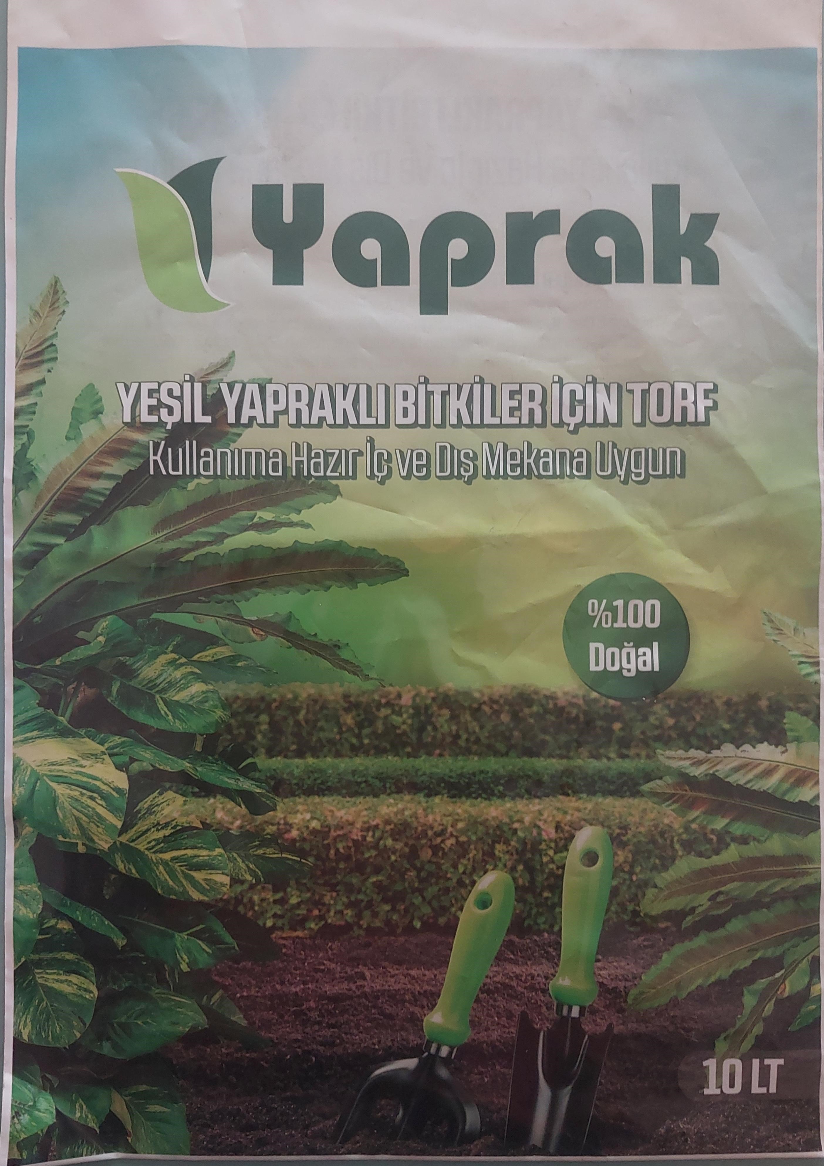 YESIL YAPRAKLI  BITKILER TORFU 10 LT 