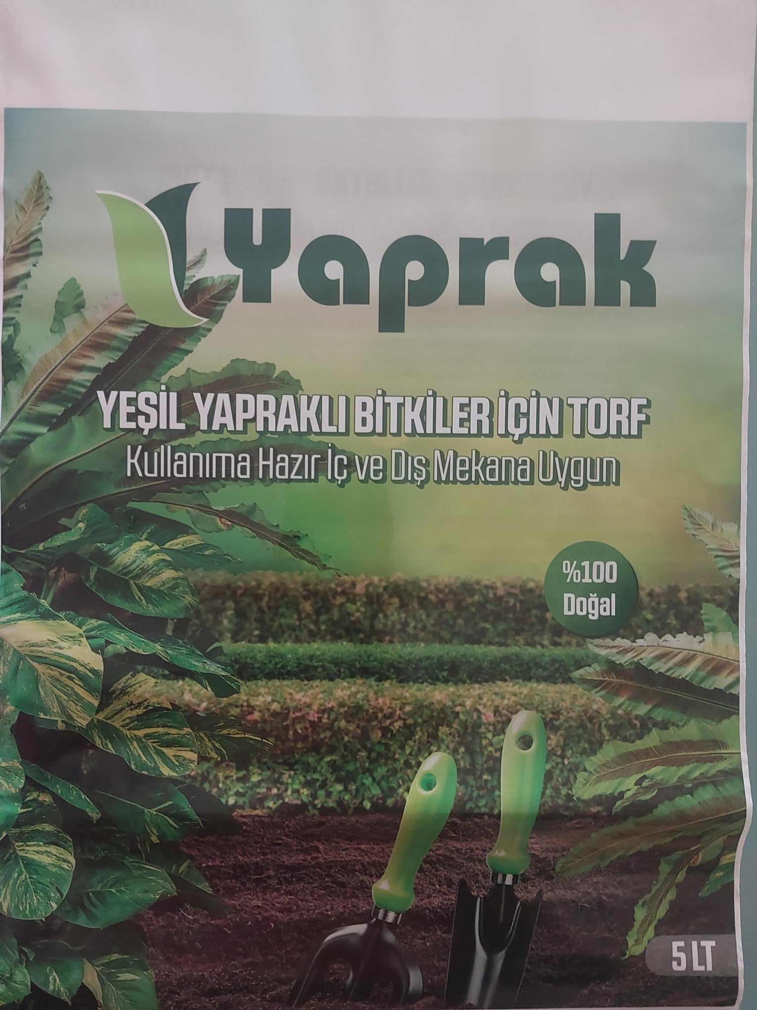 YESIL YAPRAKLI  BITKILER TORFU 5 LT 
