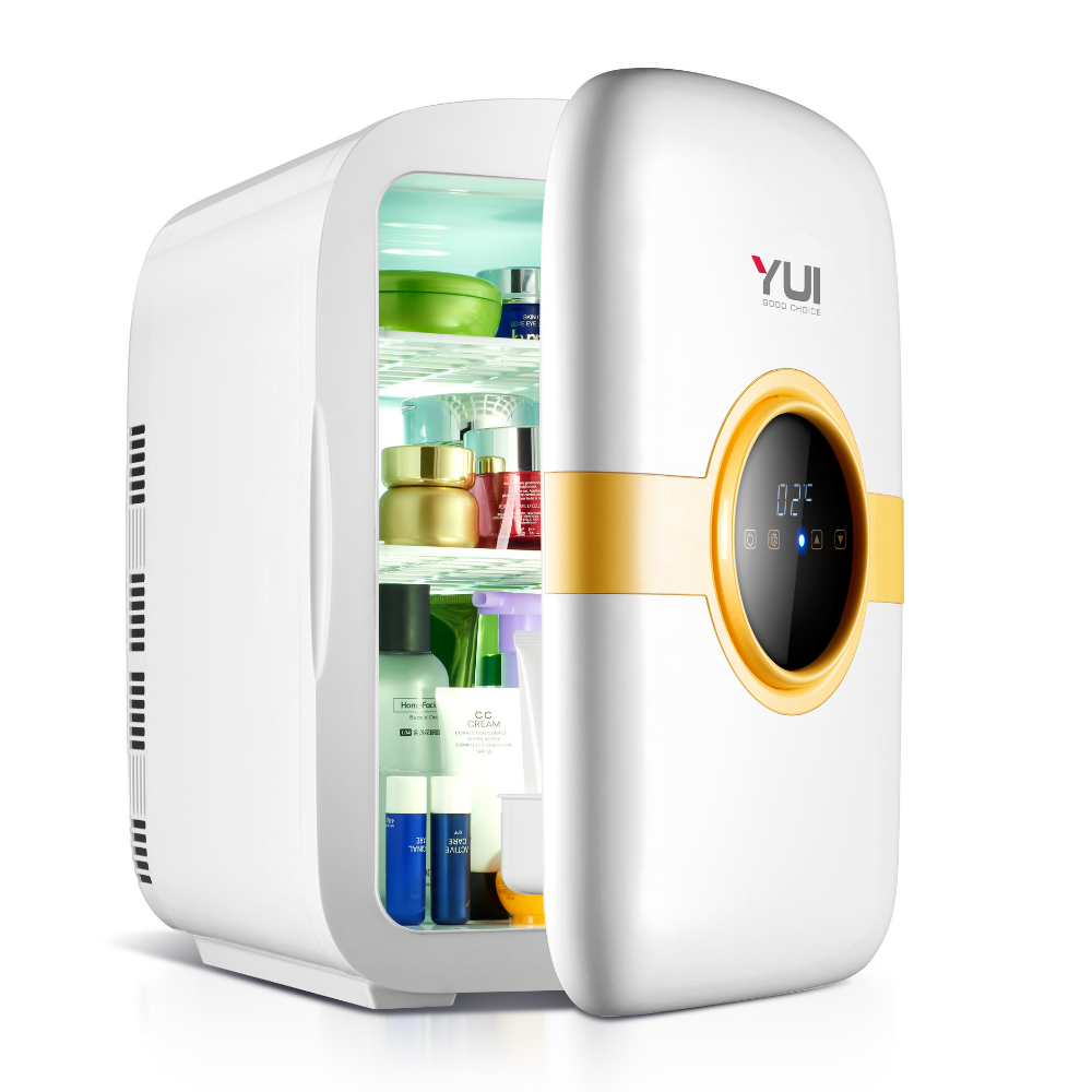 Yui K22 Dokunmatik Led Ekranlı Kozmetik, Gıda, Araç ve Ev Tipi 20 Litre Taşınabilir Mini Buzdolabı