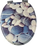 Zen Home Pebble Klozet Kapagi Mdf-Pmmdf5003