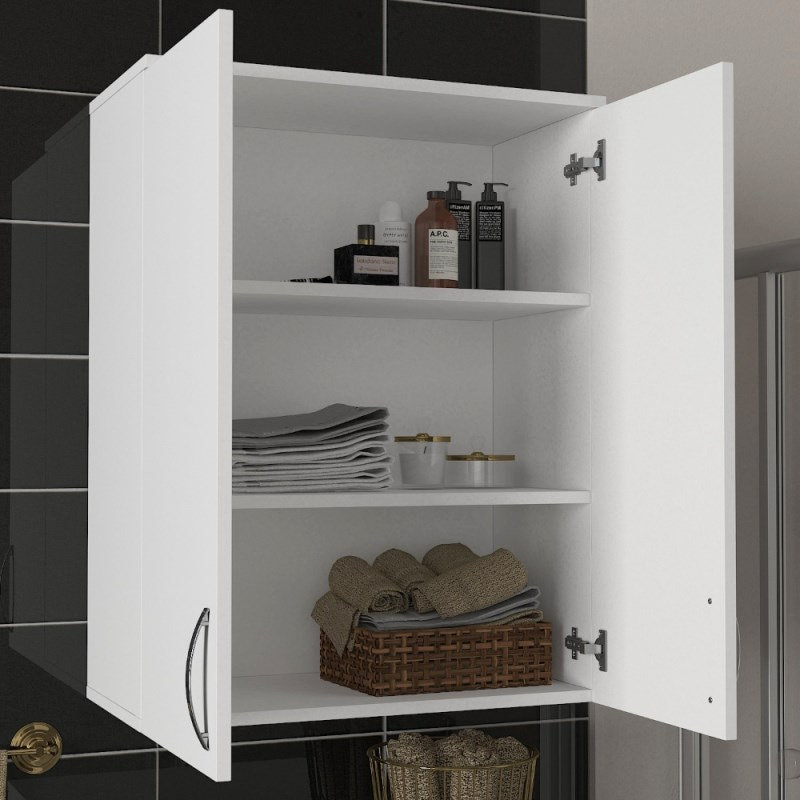 Zoe Banyo Ust Dolabi Beyaz 700X345X900 Mm