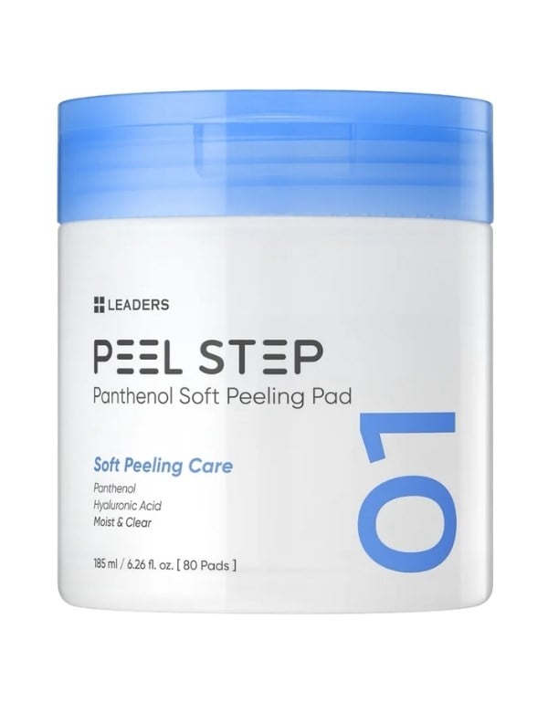 Peel Step Panthenol Soft Peeling Pad | Nazik Peeling Etkili Tonikli Ped | 80 Adet