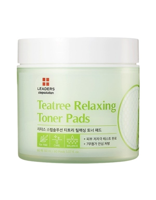 Step Solution Teatree Relaxing Toner Pad | Akne Karşıtı Tonikli Ped | 60 Adet