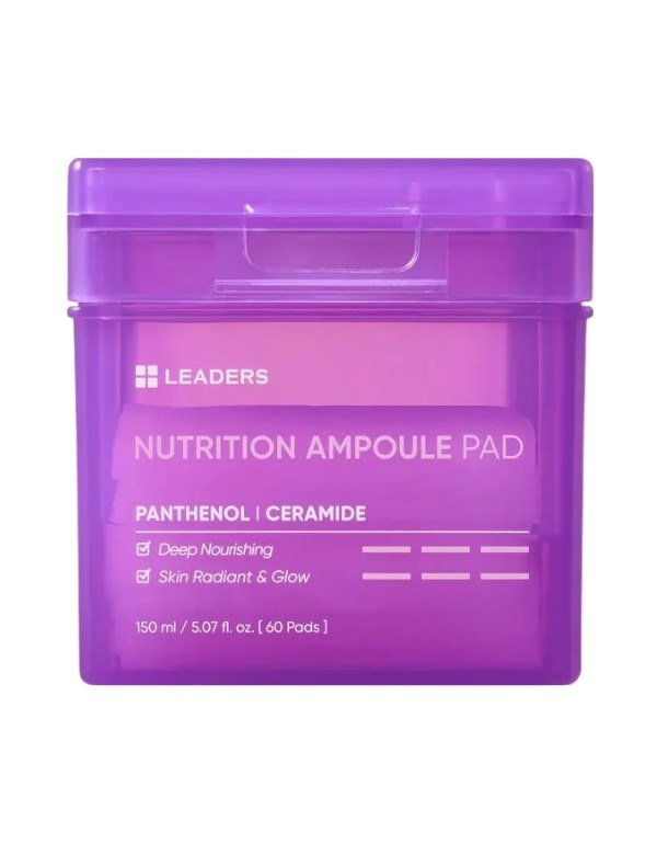 Nutrition Ampoule Pad | Nemlendirici ve Besleyici Tonikli Ped | 60 Adet
