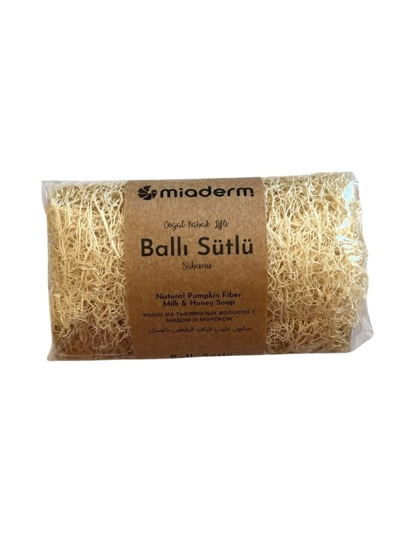 Doğal Kabak Lifli Ballı Sütlü Sabun | 120gr