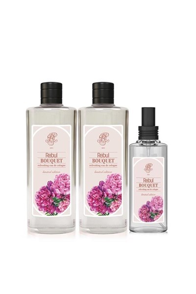 Bouquet 2 adet 270 Ml ve Bouquet 100 Ml Kolonya Seti