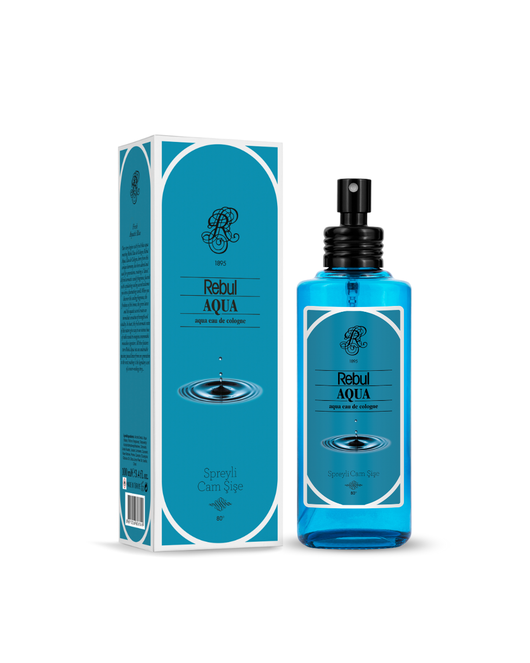 Rebul Aqua EDC Kolonya 100 ml