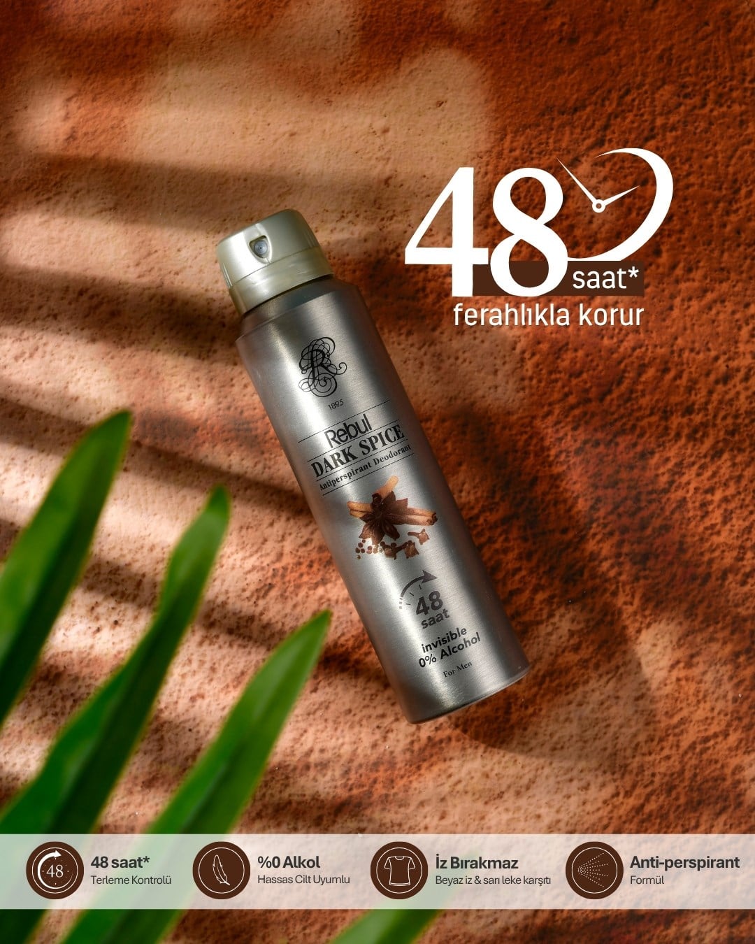 REBUL DARK SPICE 150 ML ERKEK DEODORANT