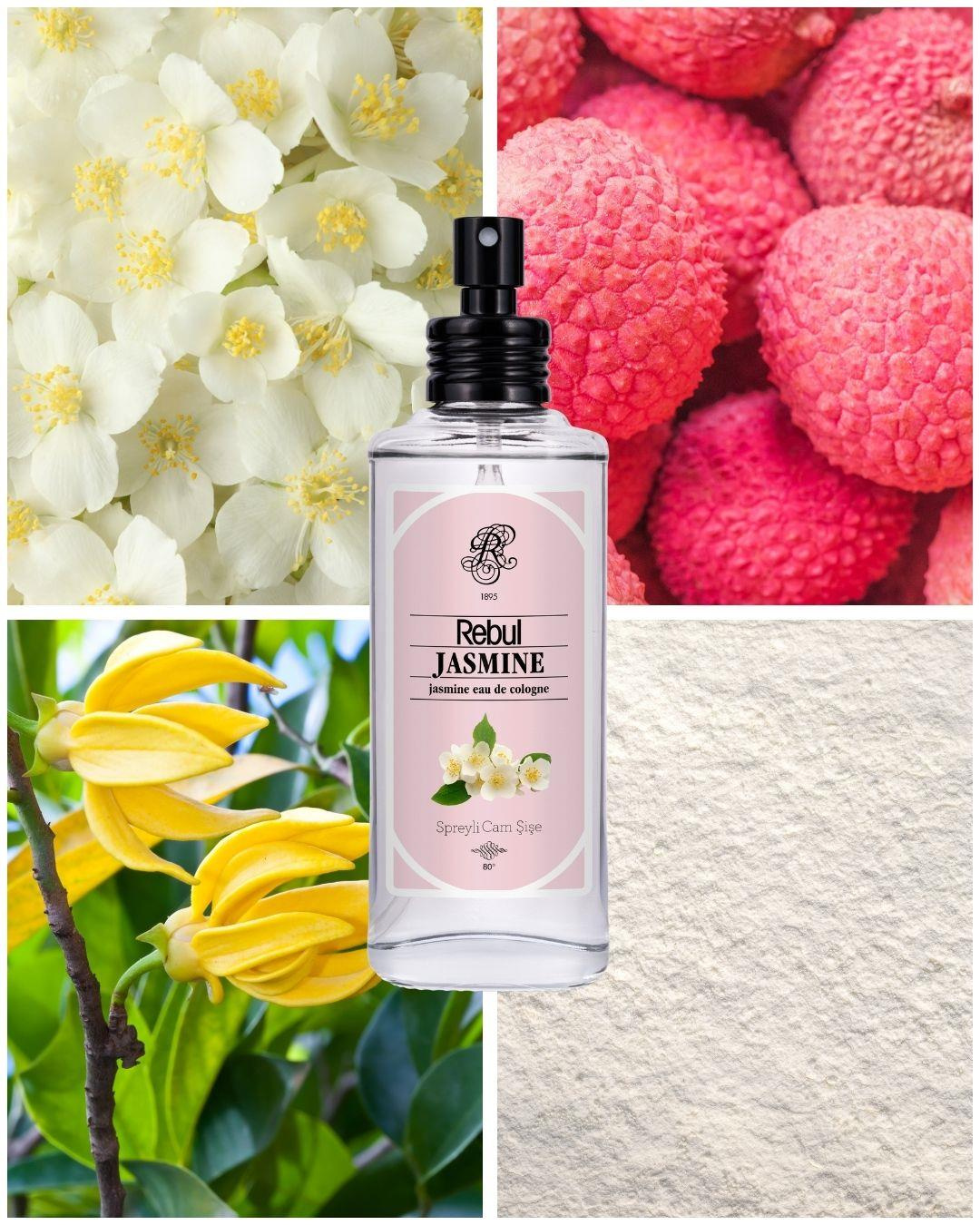 Rebul Jasmine EDC Kolonya 100 ml Cam Şişe