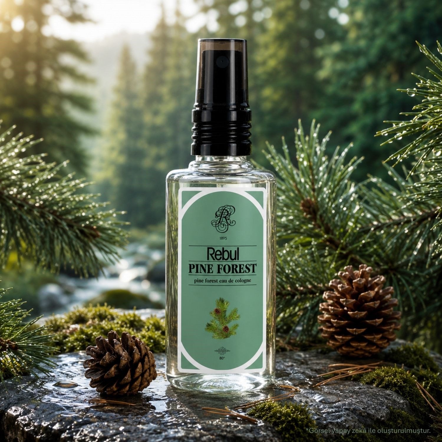 Rebul Pine Forest EDC Kolonya 50 ml Pet Şişe