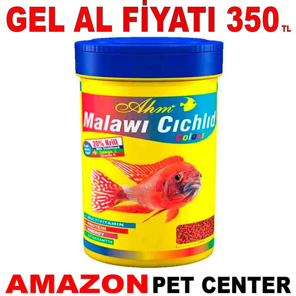 AHM Malawi Cichlid Colour Granulat Balık Yemi 1 LT Gel Al 21925009 Amazon Pet Center