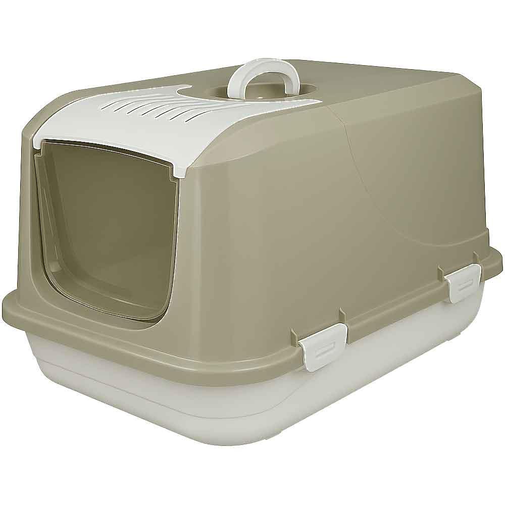 Amazon Kapalı Kedi Tuvaleti Bej S 21213007 Amazon Pet Center
