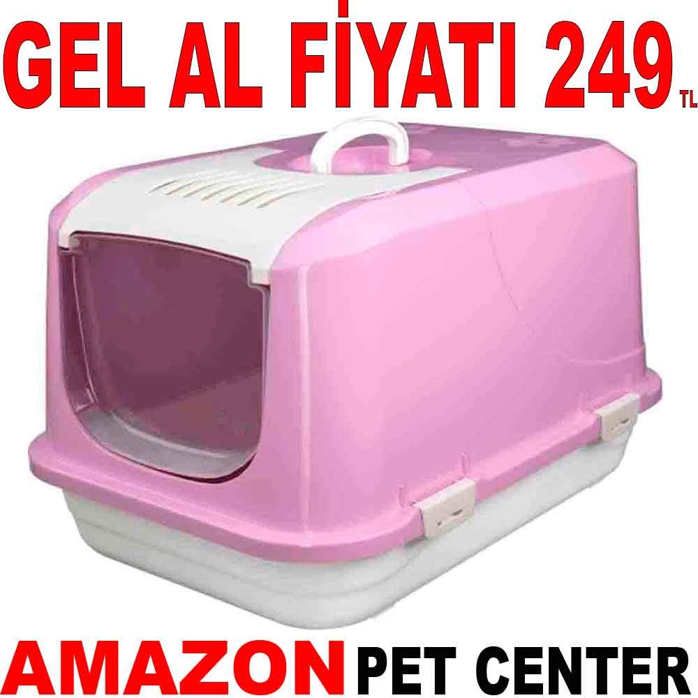 Amazon Kapalı Kedi Tuvaleti Lila Small 20654009 Amazon Pet Center
