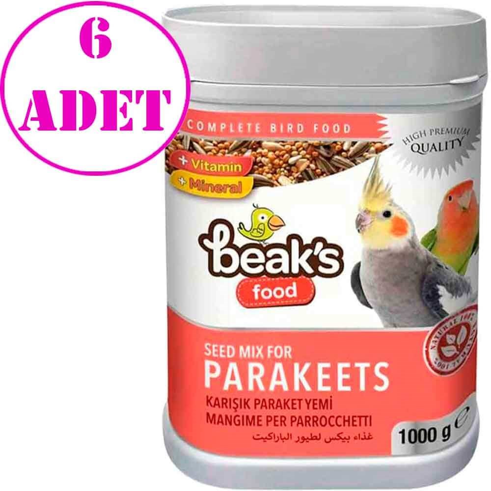 Beaks Küçük Papağan Yemi 1 Kg 6 AD 32121902 Beaks Papağan Yemleri Amazon Pet Center