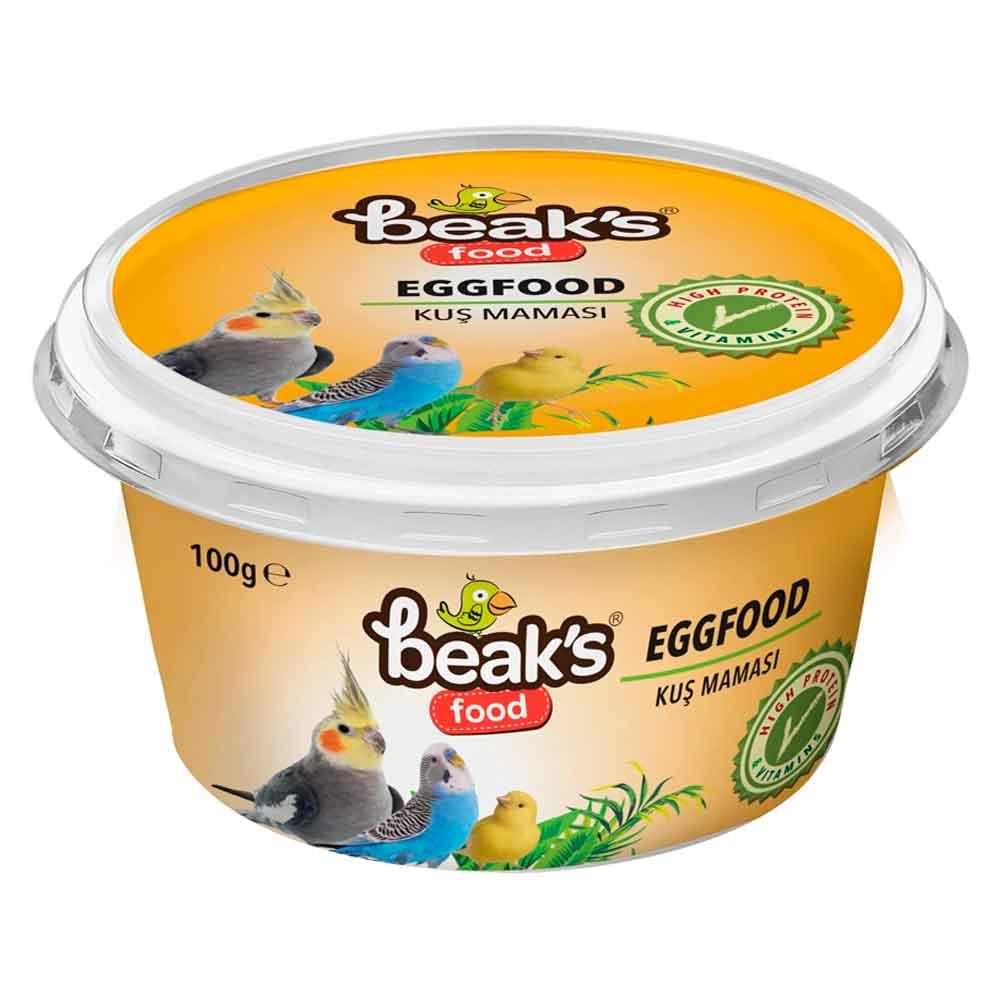 Beaks Kuş Maması Yumurtalı 100 Gr 8683762182652 Amazon Pet Center