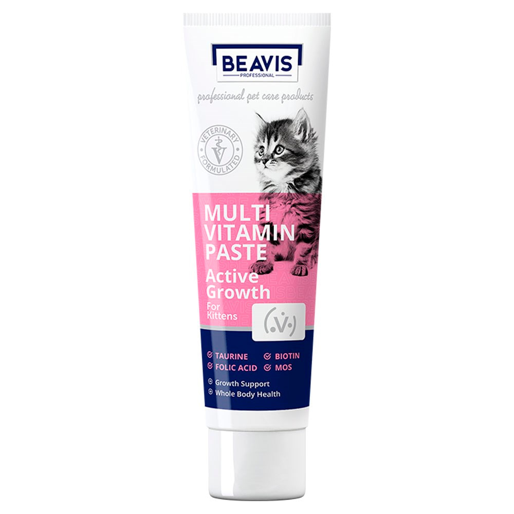 Beavis Yavru Kediler için Multi Vitamin Paste 10 in 1 100ml 8681299607860 Amazon Pet Center