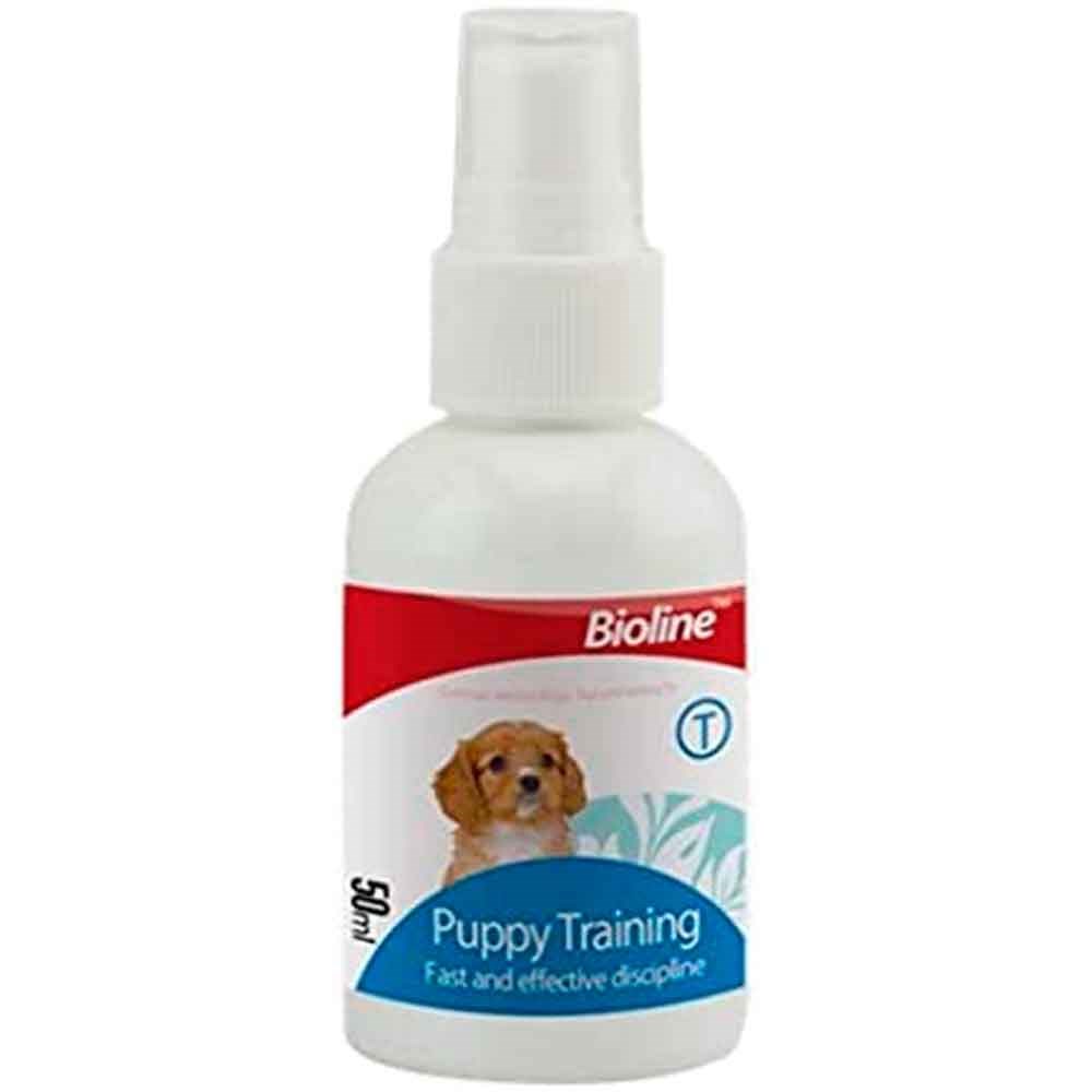 Bioline Yavru Köpek Tuvalet Eğitim Spreyi 50 Ml 6970117120271 Amazon Pet Center