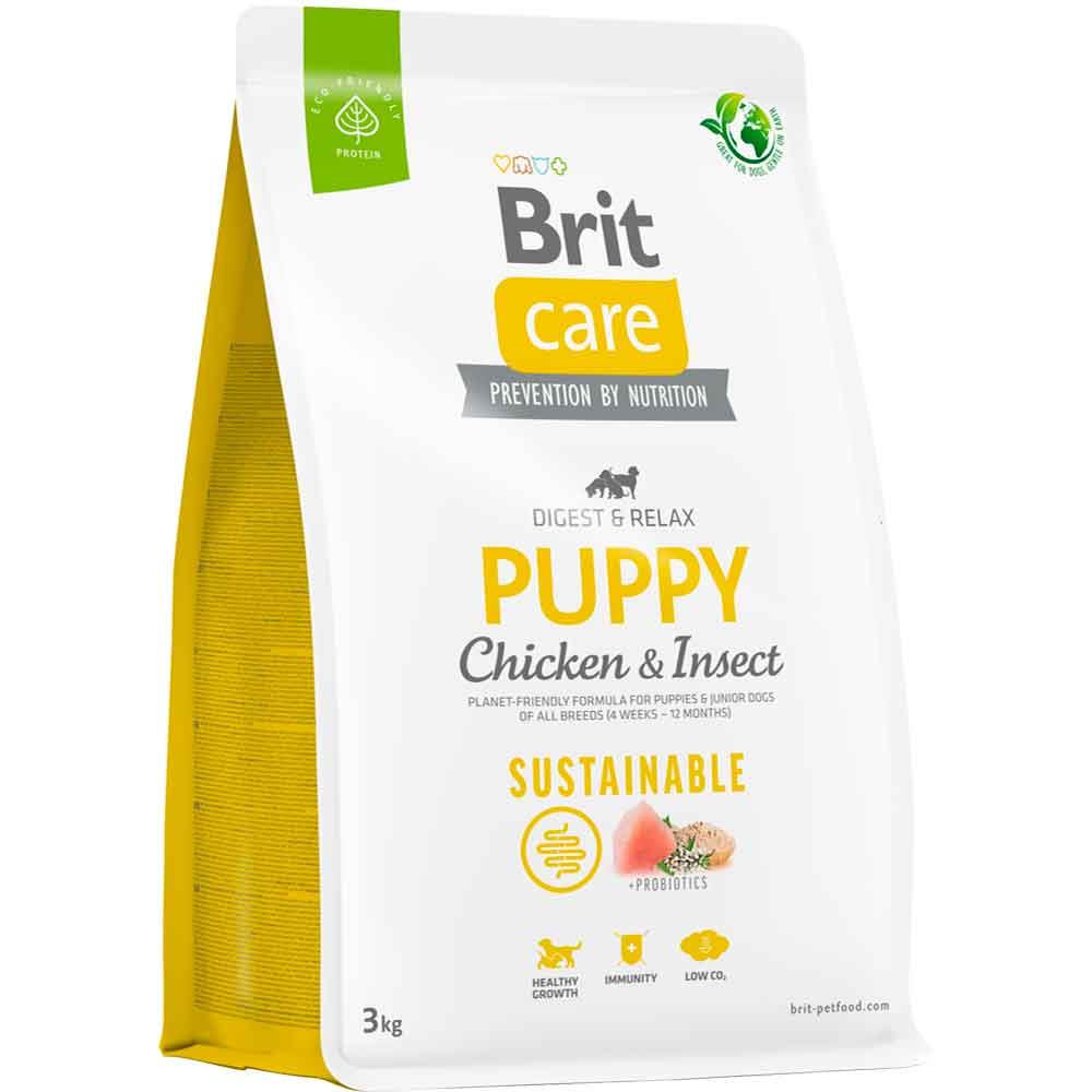 Brit Care Puppy Digest & Relax Tavuklu Böcek Proteinli Yavru Köpek Maması 3 Kg 8595602558636 Amazon Pet Center
