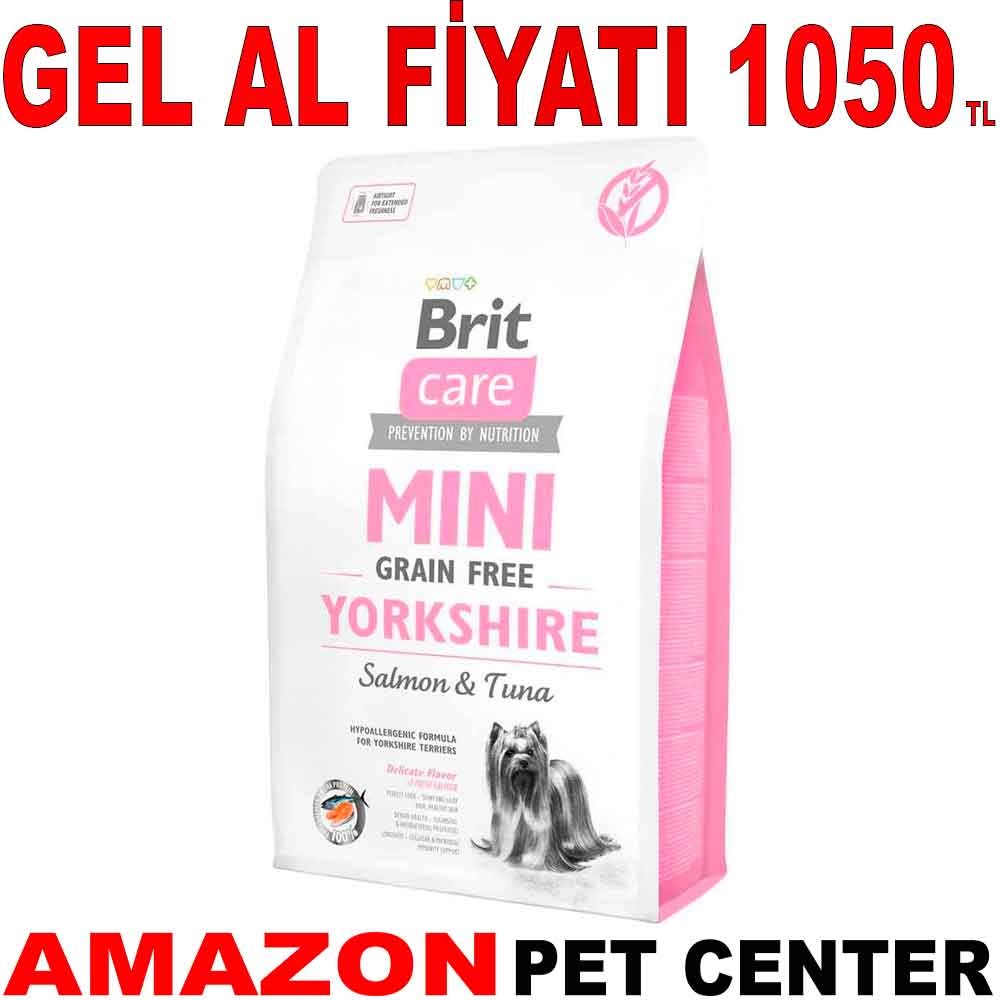 Brit Care Tahılsız Yorkshire Somonlu Köpek Maması 2 Kg Gel Al 17998000 Amazon Pet Center