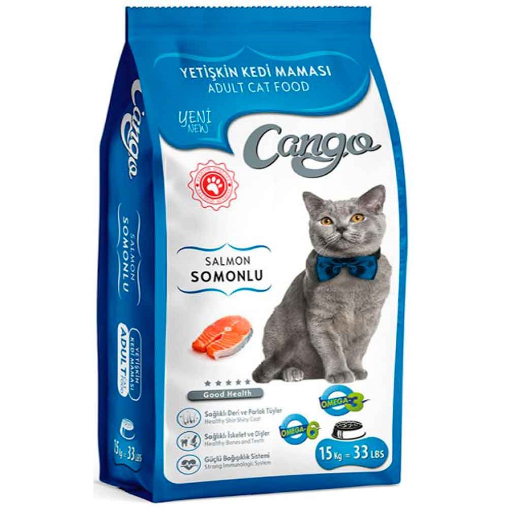 Cango Yetişkin Kedi Maması Somonlu 15 Kg 8681889061942 Amazon Pet Center
