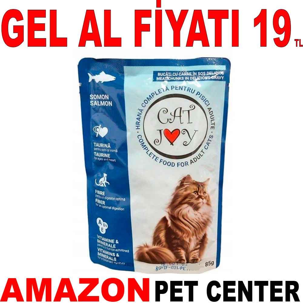 Cat Joy Somonlu Kedi Konservesi 85 Gr 35000822 Amazon Pet Center