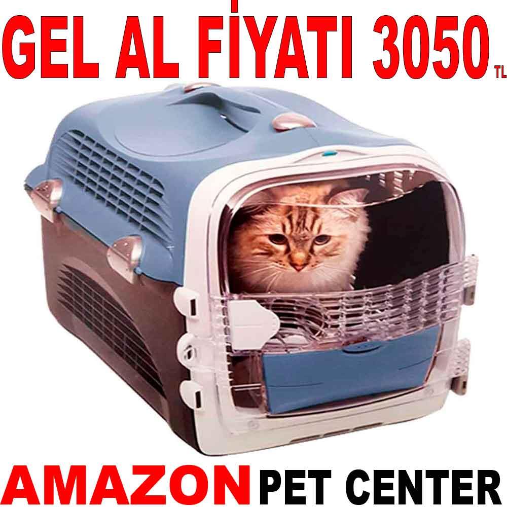 Catit Cabrıo Kedi ve Köpek Taşıma Kabı Mavi/Gri 51x33x35cm 18203004 Amazon Pet Center