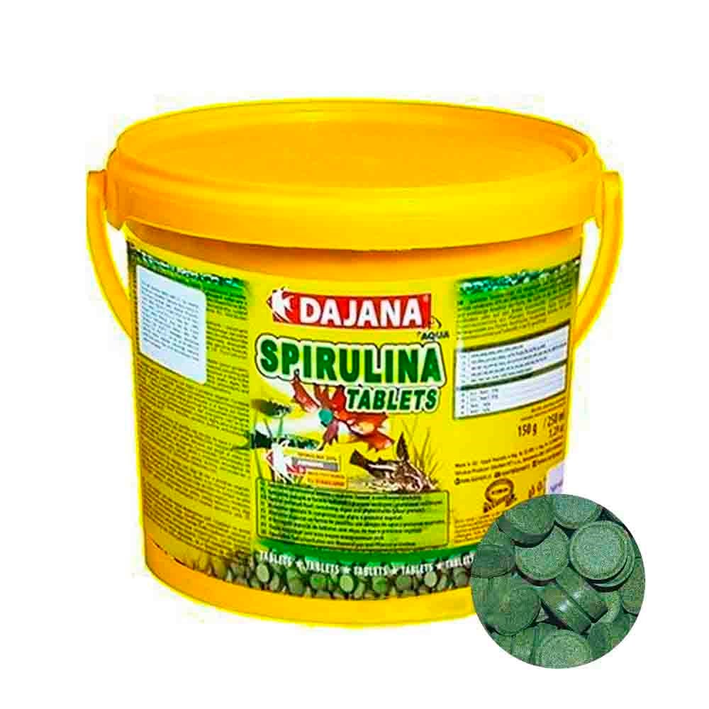 Dajana Tablet Balık Yemi Spirulina Tablets Kova 3000 ml 8594000254102 Amazon Pet Center