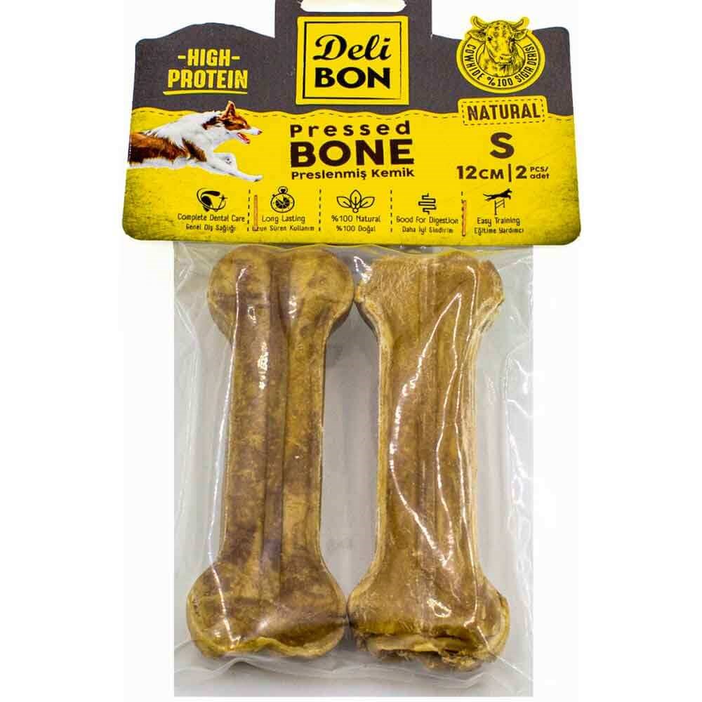 DeliBon Deri Press Köpek Kemik 12 Cm 2 li Natural 8680782160059 Delibon Yenilebilir Pres Köpek Kemikleri Amazon Pet Center