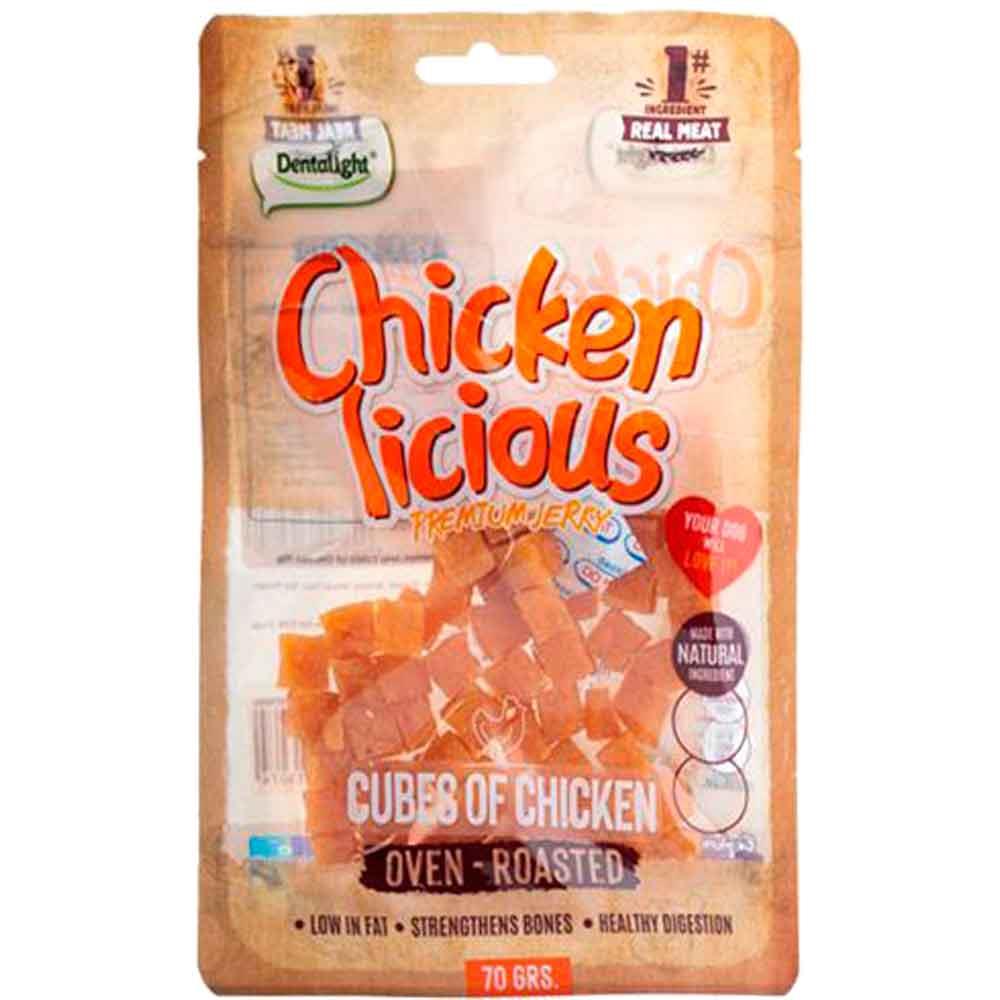 Dentalight Chicken Cube Tavuk Etli Köpek Ödül Küpleri 70 Gr 6942133313074 Amazon Pet Center
