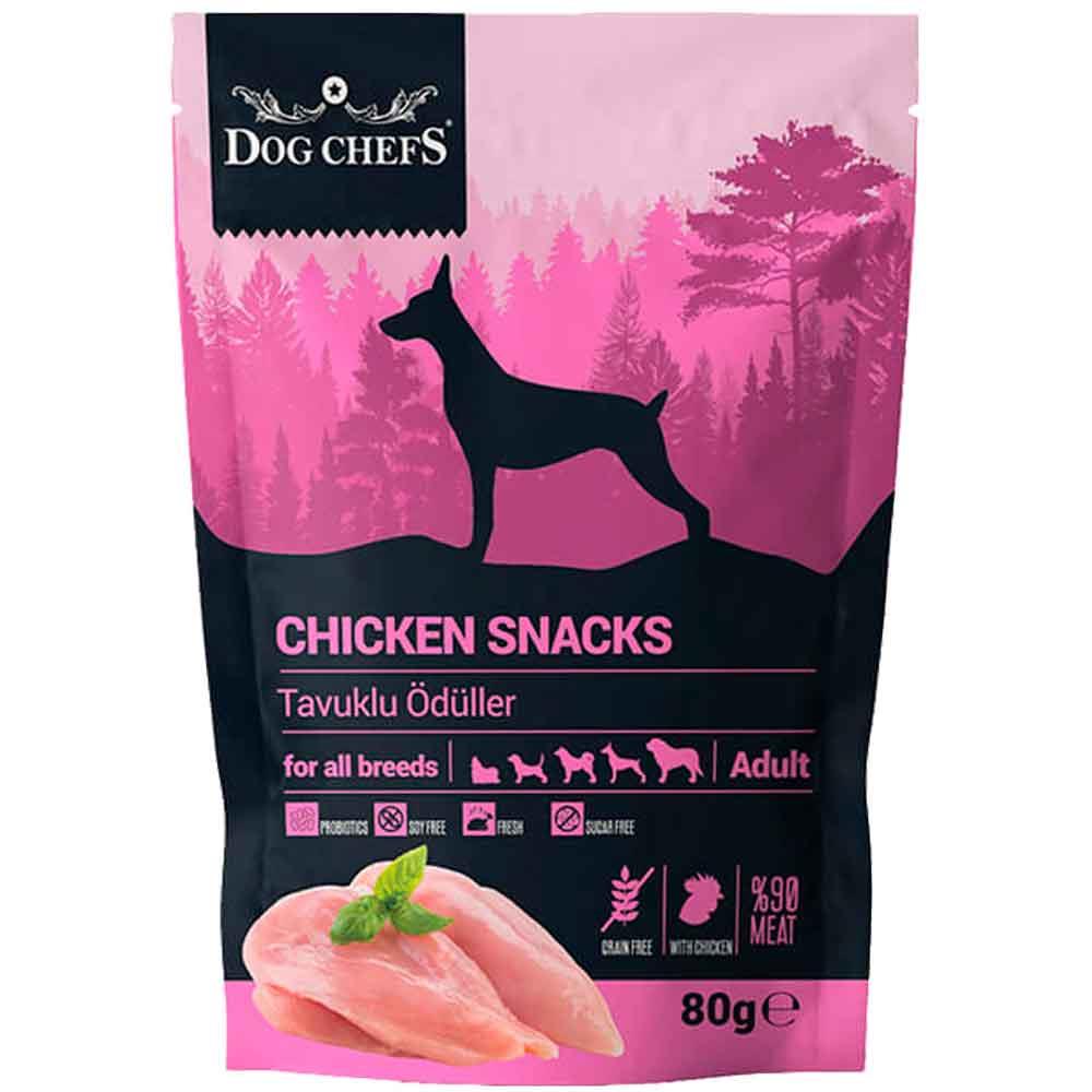 Dog Chefs Tavuklu Köpek Ödül Maması 80 gr 8699004265007 Amazon Pet Center