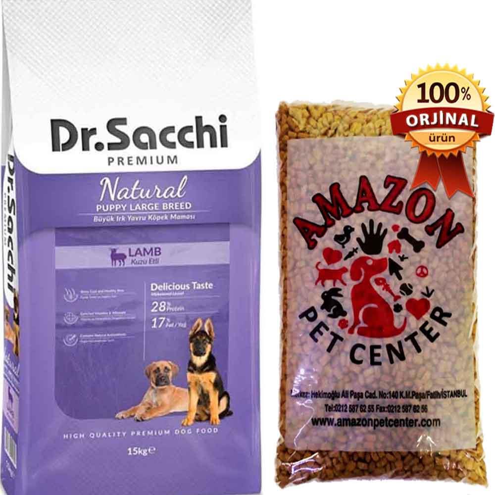 Dr.Sacchi Kuzu Etli Yavru Köpek Maması Açık 1 Kg 32124750 Amazon Pet Center