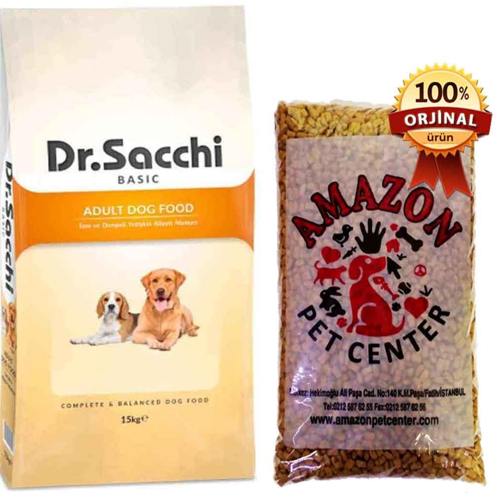 Dr.Sacchi Tavuklu Köpek Maması Açık 1 Kg 32122435 Amazon Pet Center