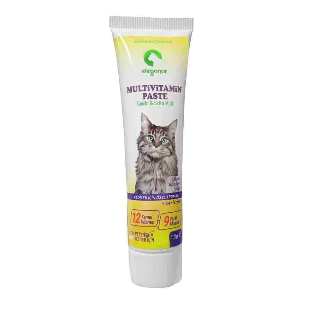 Elegance Multivitamin Paste Taurin & Extra Malt 100 Gr 8698636158312 Amazon Pet Kedi Vitamin Ve Ek Besinleri Amazon Pet Center
