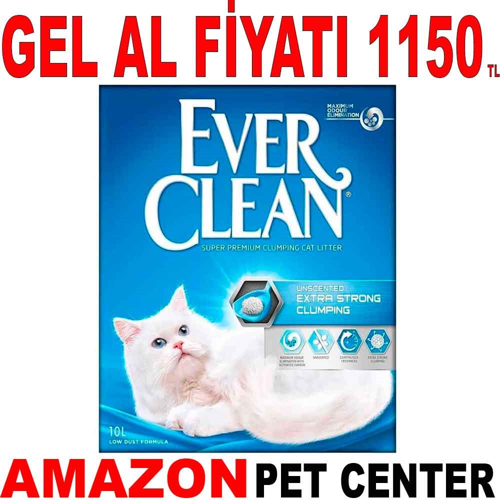 Ever Clean Extra Strength Scented Kedi Kumu 10 Lt Gel Al 19488004 Amazon Pet Center