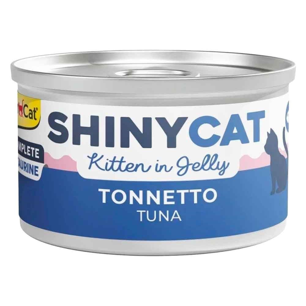 Gimcat Shiny Cat Kitten Jel İçinde Ton Balıklı Yavru Kedi Konservesi 70 gr 4002064413150 Amazon Pet Center