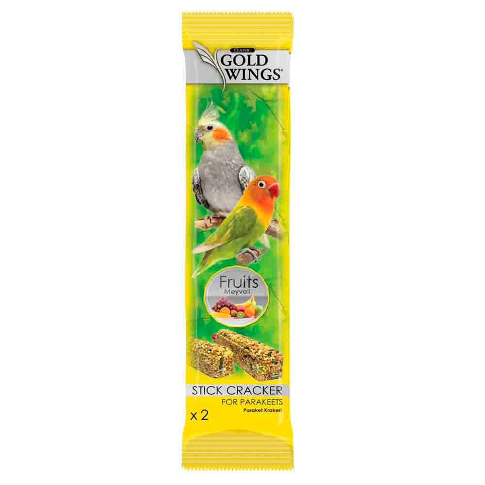 Gold Wings Classic Meyveli Paraket Krakeri 2'li 8680468040316 Amazon Pet Center