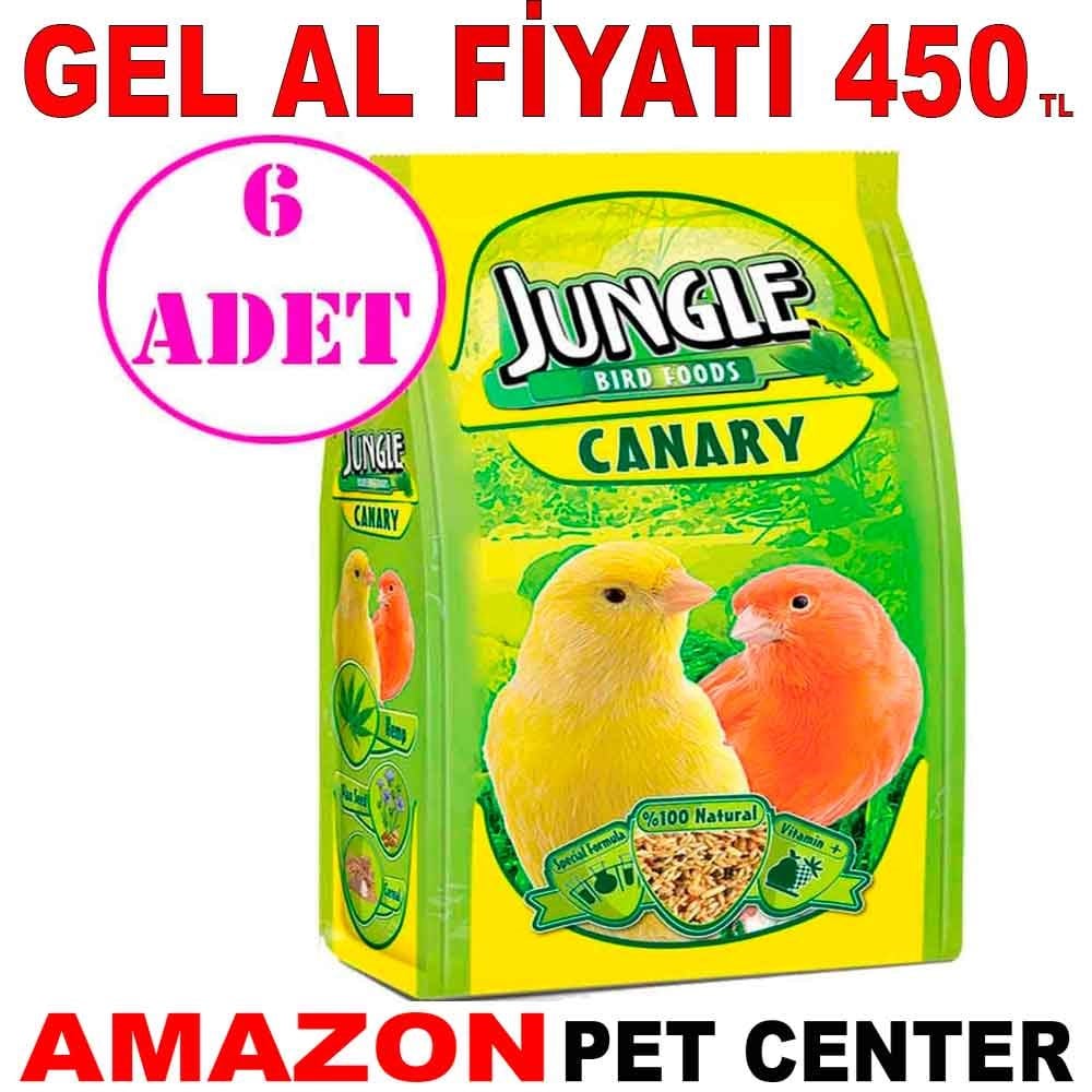 Jungle Kanarya Yemi 400 Gr 6 AD Gel Al 35014492 Amazon Pet Center