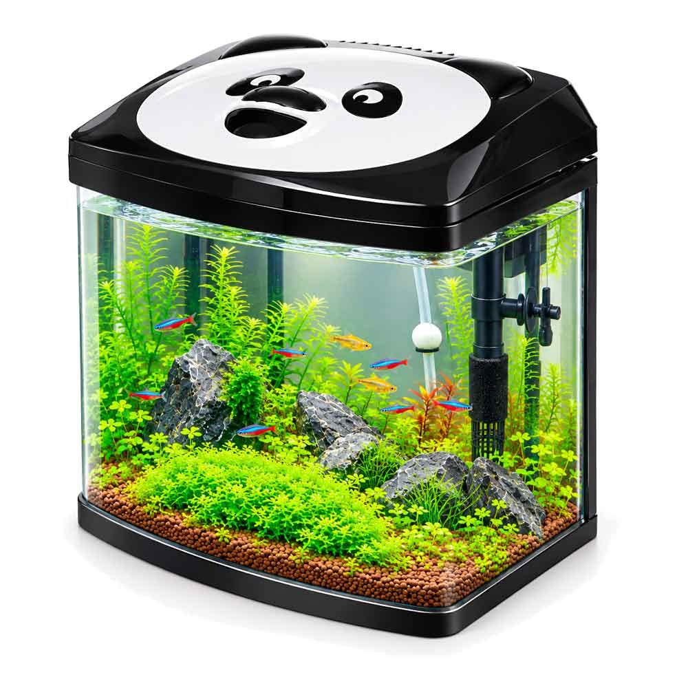 Makro Panda Akvaryum Siyah 38 x 26 x 45 Cm 35015079 Amazon Pet Center