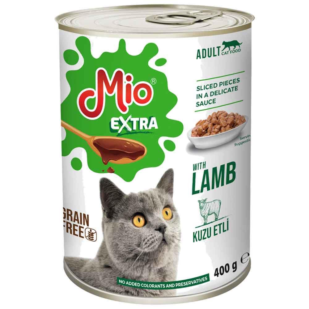 Mio Kedi Konservesi Extra Kuzu Etli 400 Gr 8683762182416 Amazon Pet Center