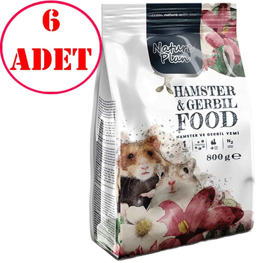 Nature Plan Hamster Yemi 800 Gr 6 AD 35008217 Amazon Pet Center