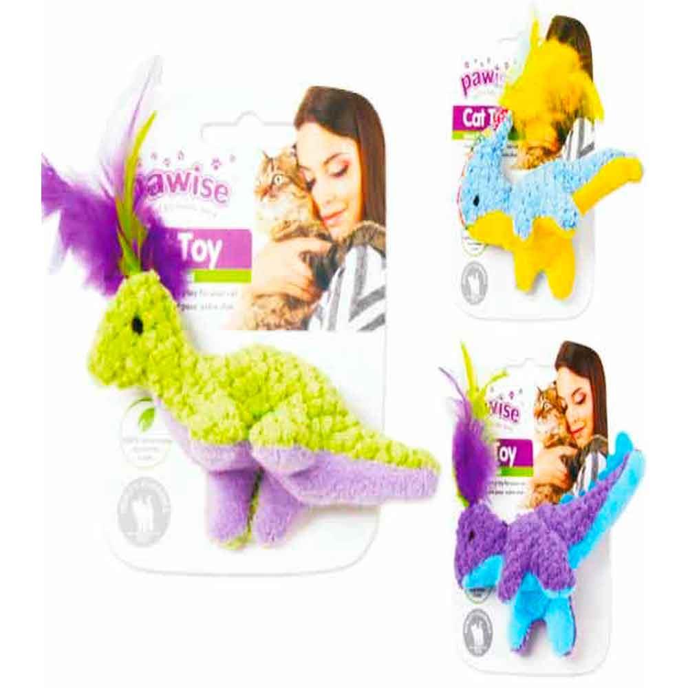 Pawise Meow Meow Lıfe-Dınosaur Kumaş Kedi Oyuncağı 8681299603640 Amazon Pet Center