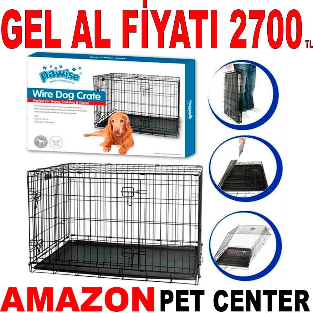 Pawise Metal Köpek Kafesi 62x43x50 Cm Gel Al 21687006 Amazon Pet Center
