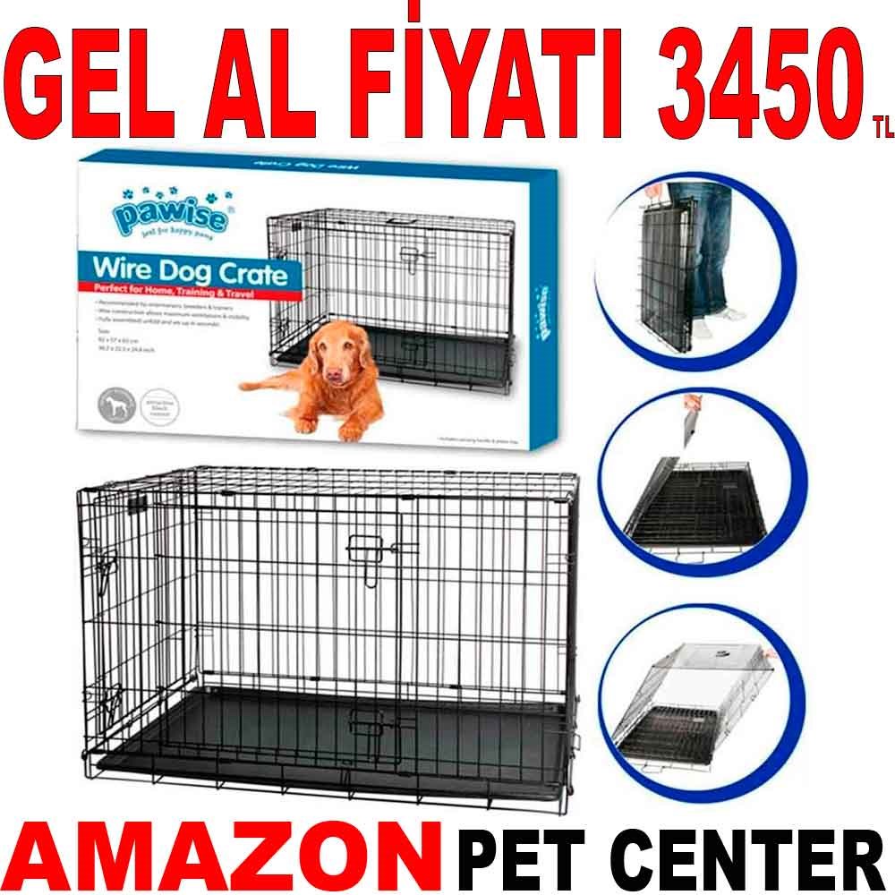 Pawise Metal Köpek Kafesi 78x48x55 Cm Gel Al 21688003 Amazon Pet Center