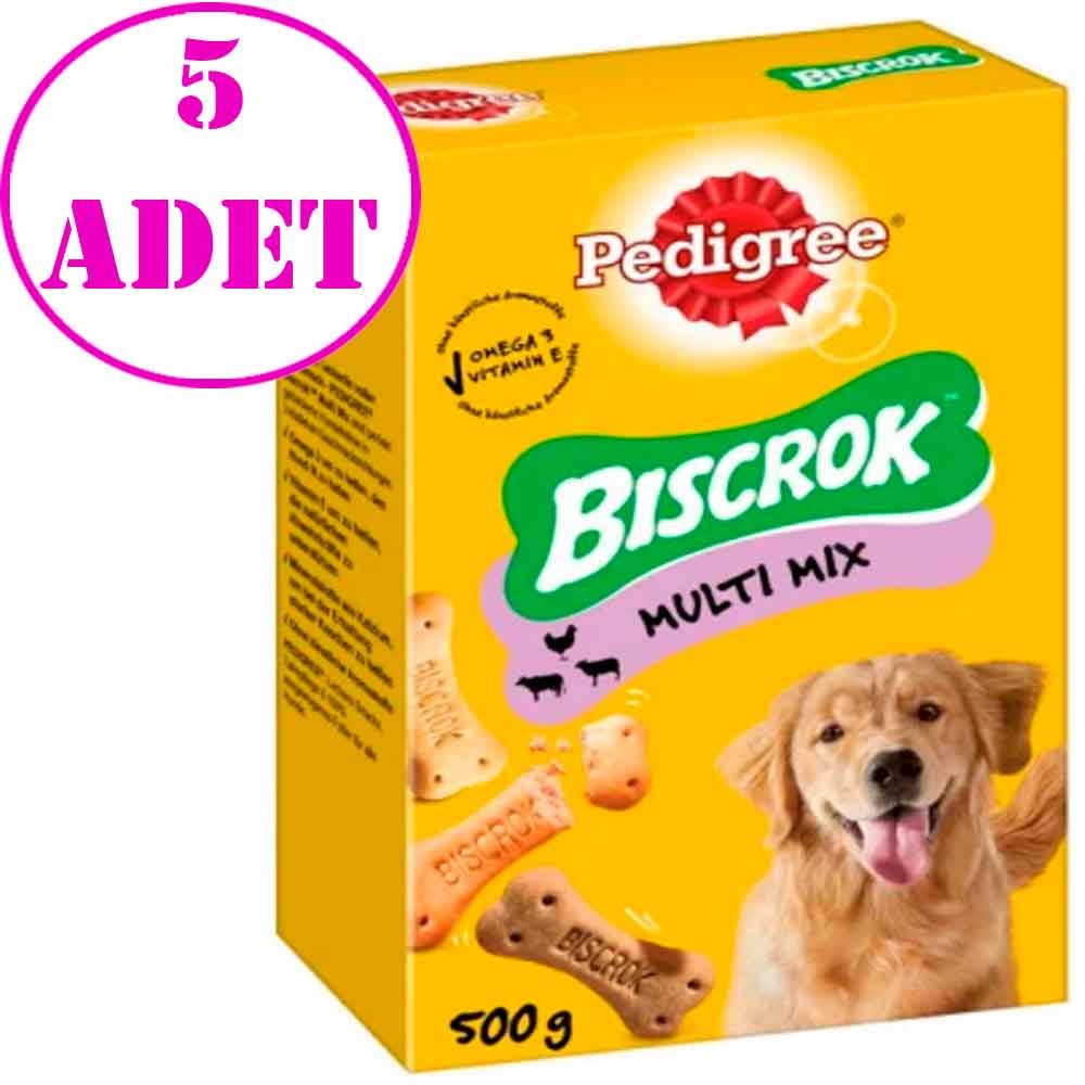 Pedigree Biscrok Köpek Ödül Bisküvisi Multi Mix 500 Gr 5 AD 32130621 Pedigree Köpek Bisküvileri Amazon Pet Center